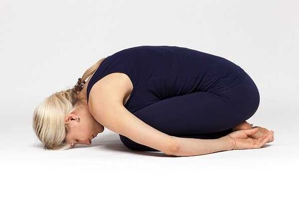 Child's pose (Balasana)