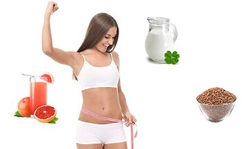 Diet to lose weight by 7 kg per week