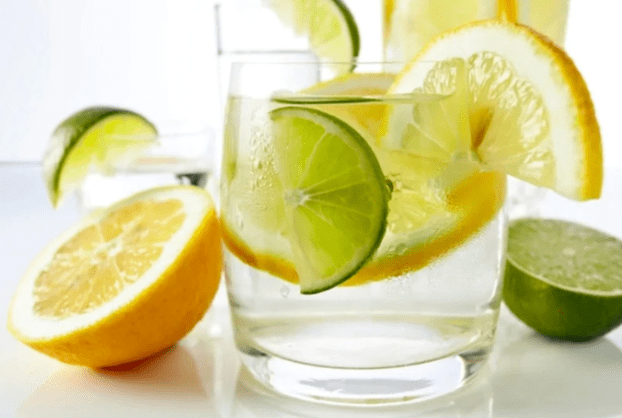 lemon water in a diet