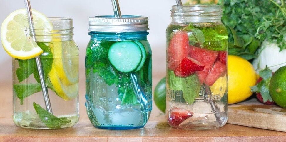 fruit water for drinking diet